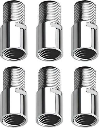 Stainless Steel 2 Inch Extension Nipple for Pipe Fittings, Pack of 6 Faucet Nozzle-image-30