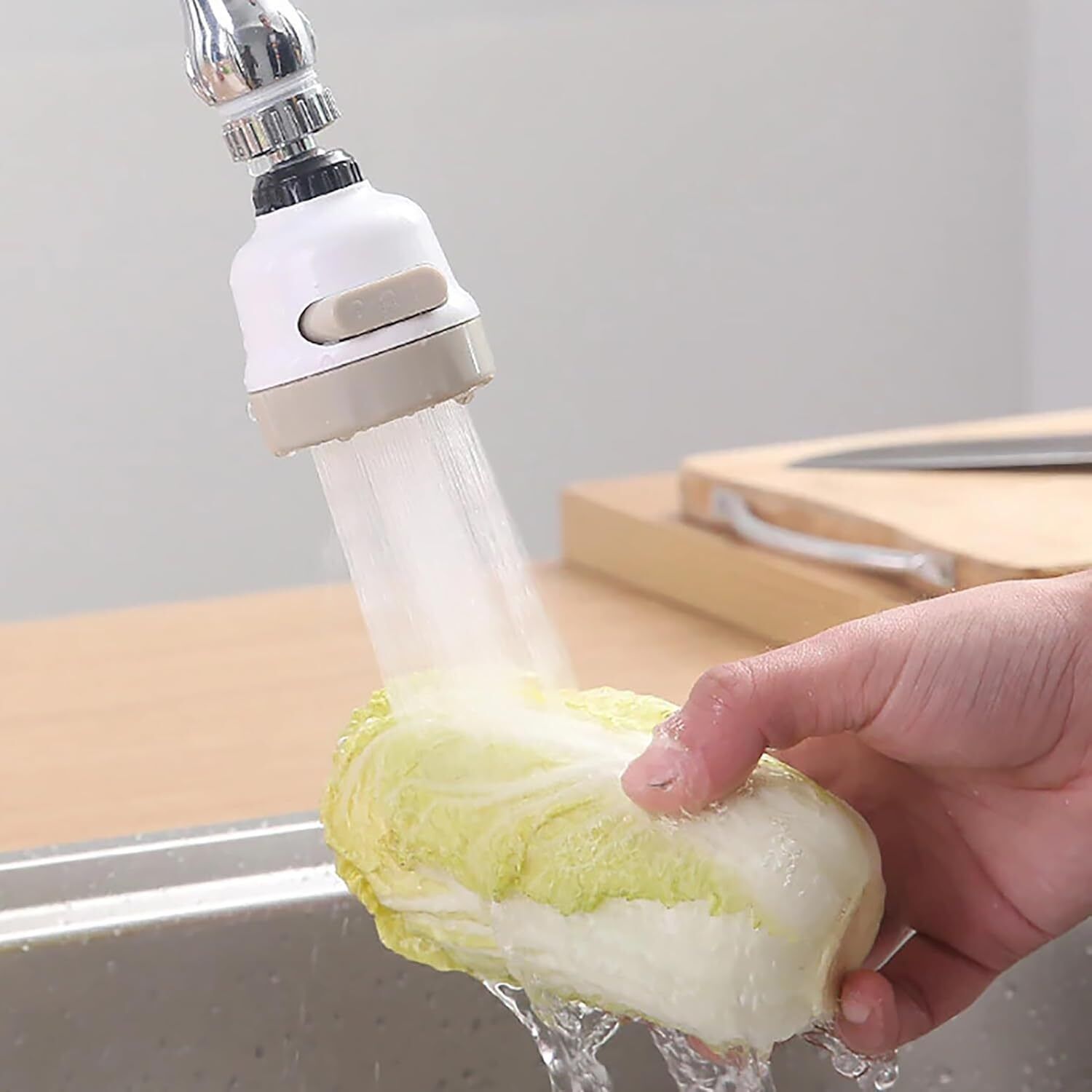 grenzafab 360 Degree Movable Faucet Aerator Water Saving Sprinkler Three Gear Adjustable Faucet Nozzle-picture-18