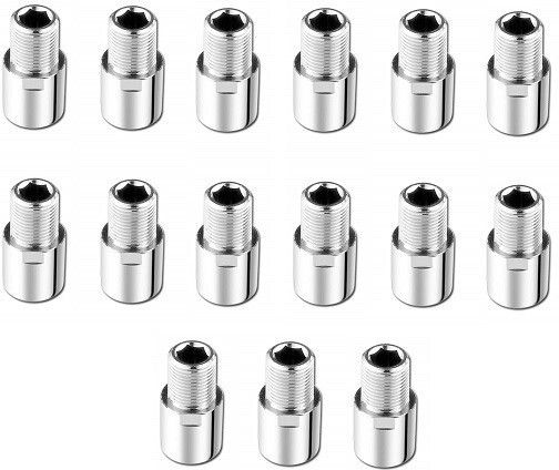 Premium Quality Stainless Steel 1.5 Inch Faucet Extension (Pack of 15) For Taps Faucet Nozzle-image-22