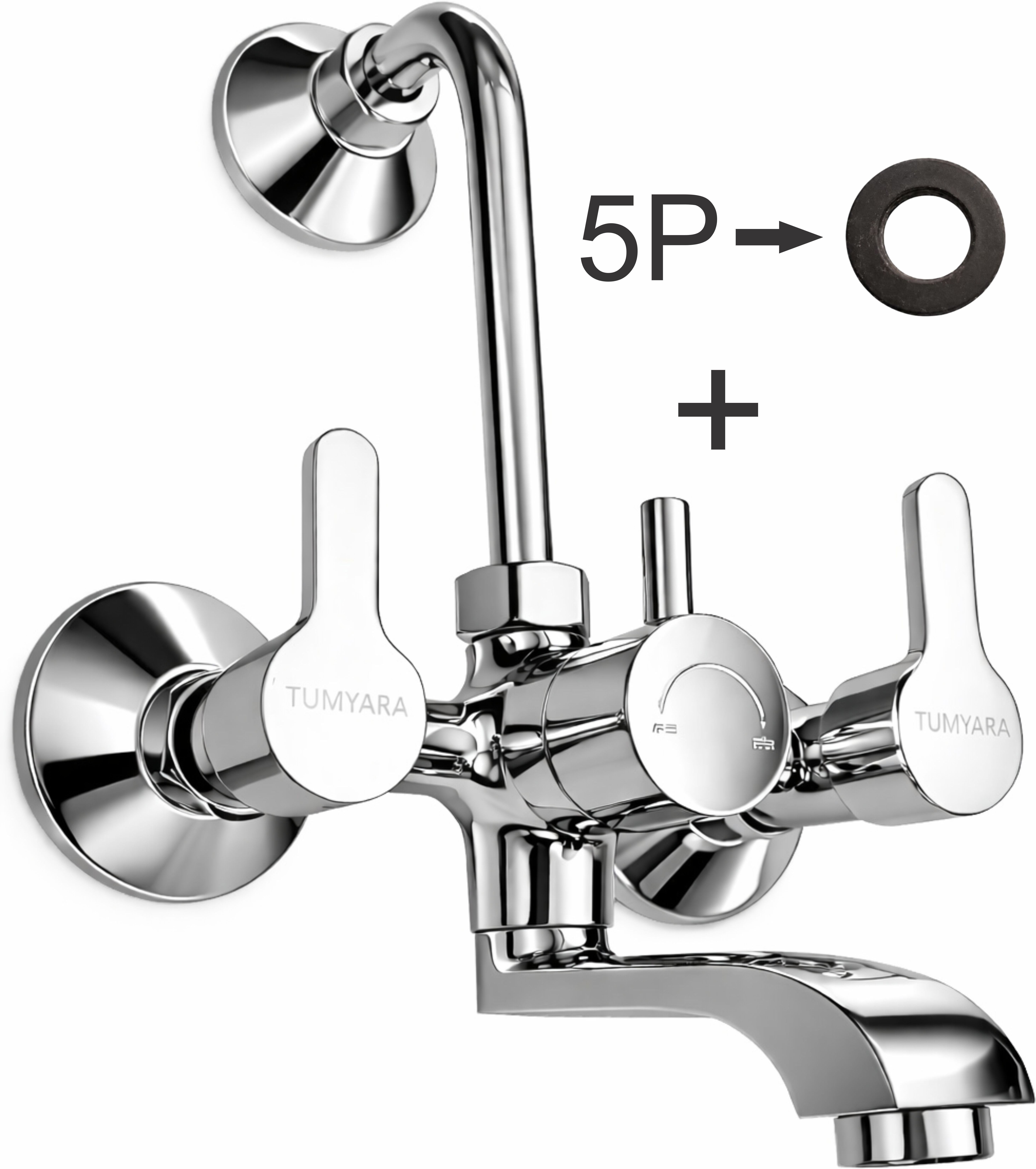 Garnet Fusion Kitchen Mixer, Brass Legs, L-Bend & 5P Rubber | 10Y Warranty Faucet Handle-image-28
