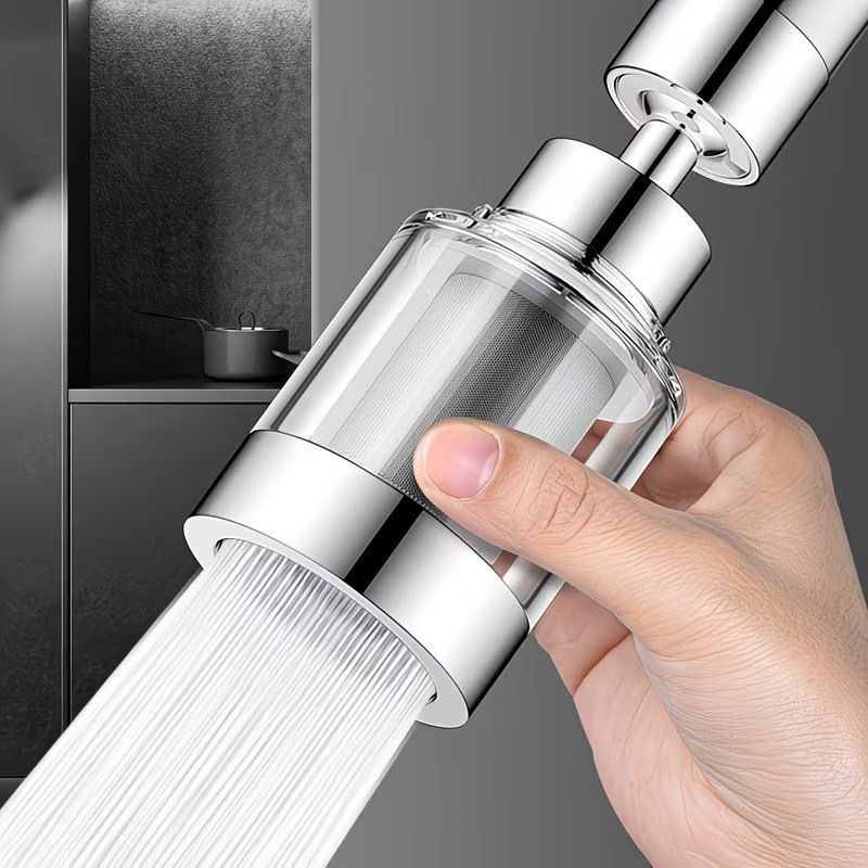 vpvd Rotatable Stainless Steel Faucet Aerator, Anti-Splash Dual Mode Booster Faucet Nozzle-picture-11