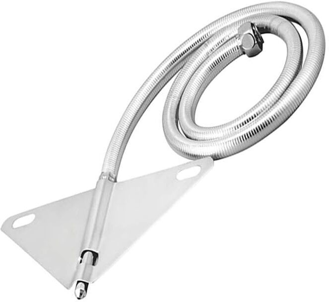 comode wc Toilet Jet Bidet Hands Free Spray with Heavy PVC Hose Pipe and Brass Flush Tank Lid