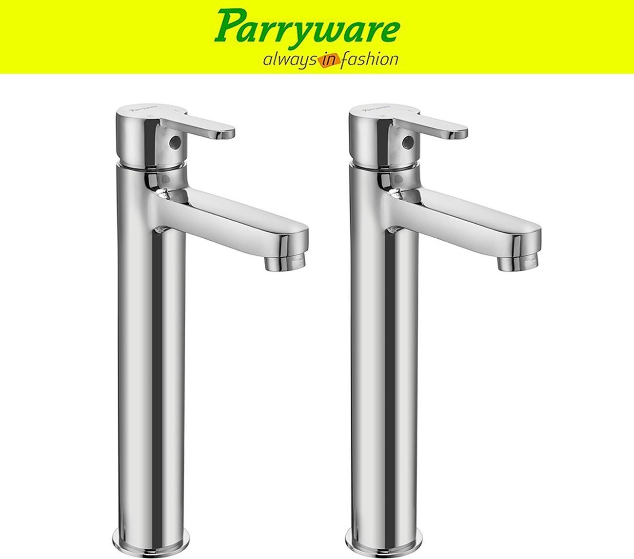 Tall Single Lever Basin Mixer Tap Hot & Cold Water Brass Body set of 2 pic 045 Basin Mixer Faucet-image-31