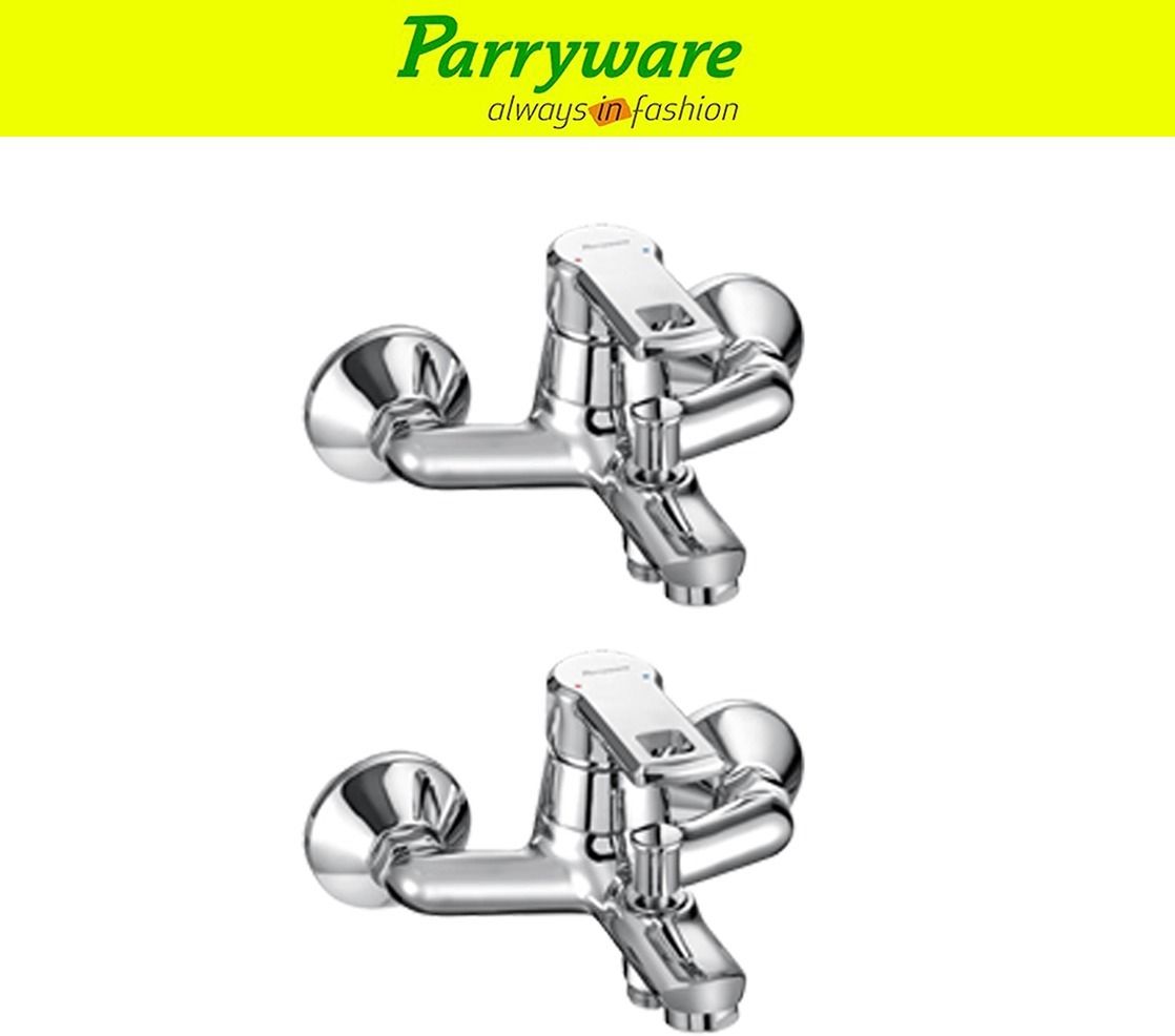 Vista Wall Mixer with Hand Shower Provision Bathroom set of 2 pic 417 Wall Mixer with Hand Shower Provision Wall Mixer Faucet-image-49