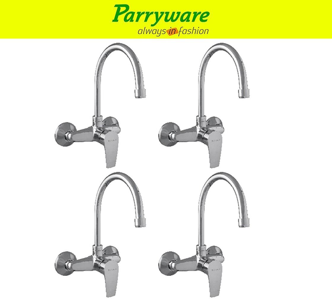 Primo Wall Mounted Sink mixer with Swivel Spout set of 4 pic 020 Wall Mounted Sink mixer with Swivel Spout Sink Mixer Faucet-image-2