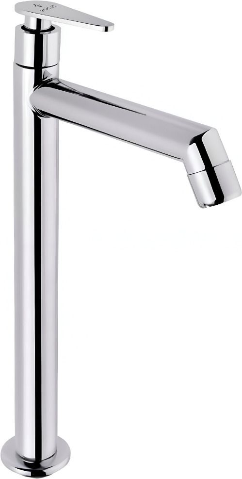 12 inch high neck pillar cock, brass build, leak proof, chrome plated table top tap, wash basin pillar tap,best table top faucet sink tap faucet