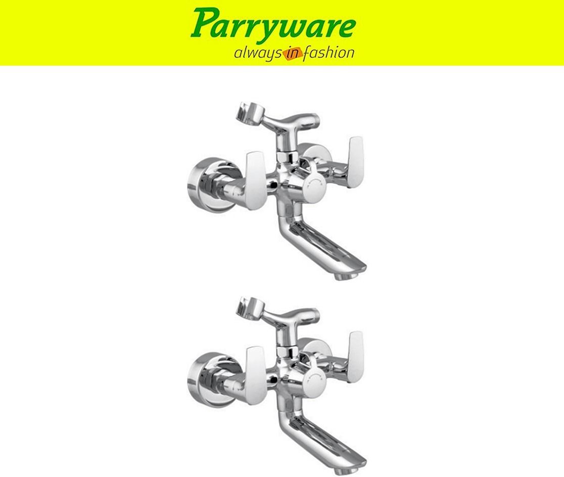 Primo Wall Mixer with Crutch For hand Shower Provision set of 2 pic 247 Wall Mixer with hand Shower Provision Wall Mixer Faucet-image-1