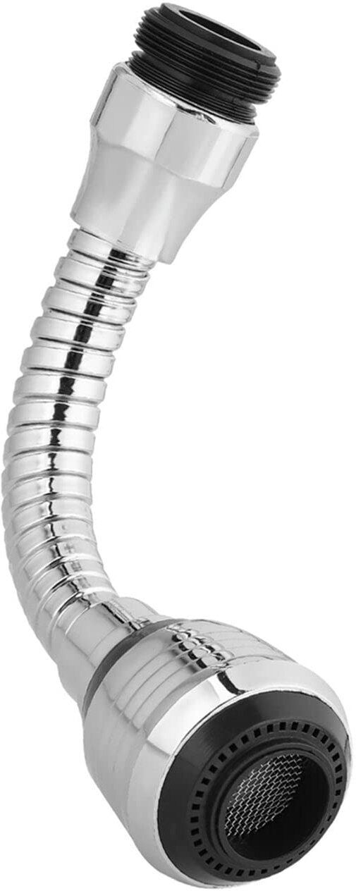 Turbo Flex 360 Degree Flexible Faucet Extension For kitchen Flexy Tap Bib Cock Faucet Mount