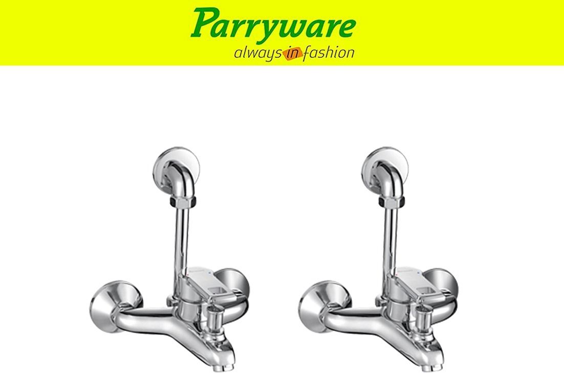 Vista Wall Mixer with Overhead Shower Provision Bathroom set of 2 pic 401 Wall Mixer Faucet-image-42