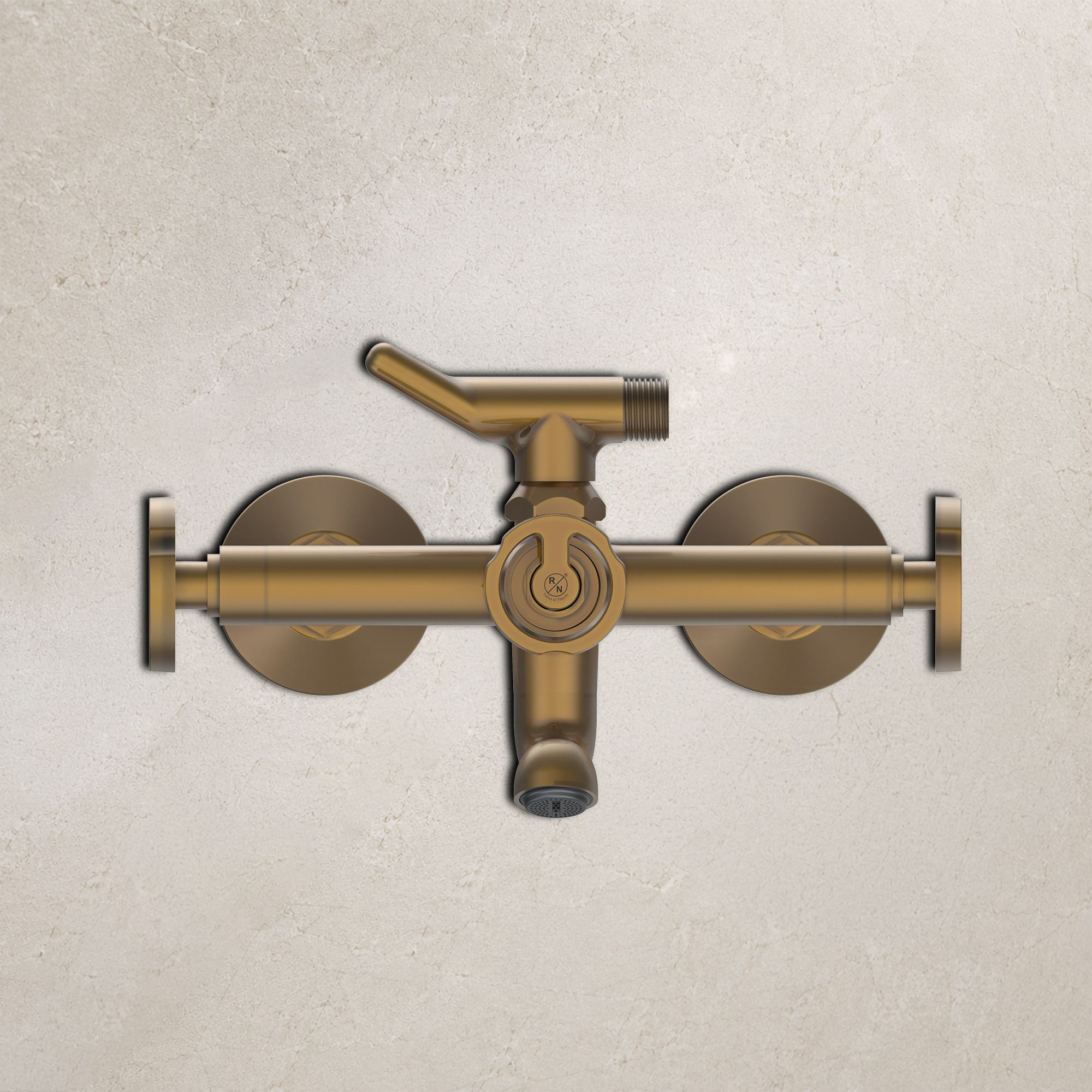 rn CP Faucet Vita Pro Wall Mixer with Hand Shower Provision & Crutch |Brass Body| Wall Mixer Faucet-picture-13
