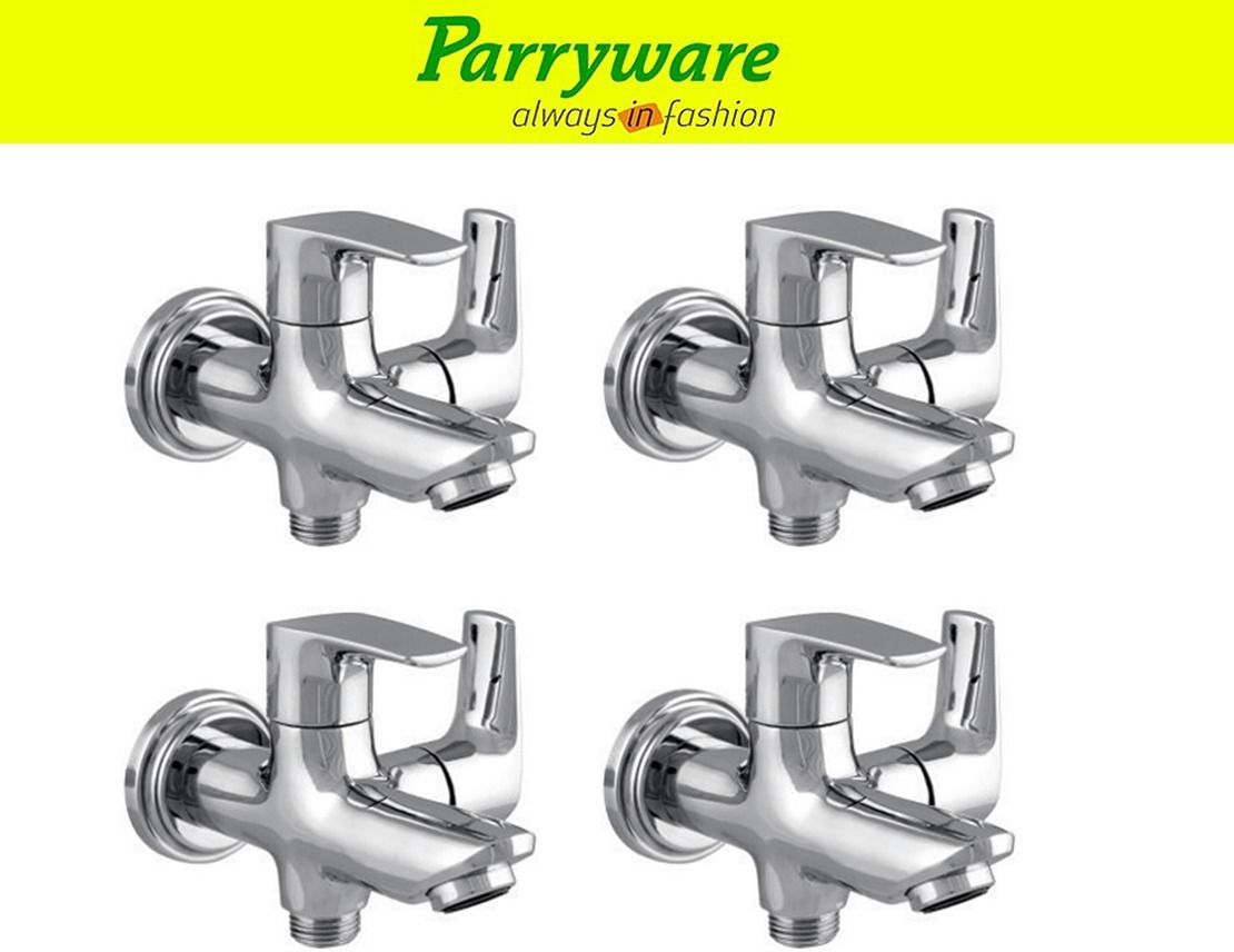 Primo 2-in-1 Bib Cock Tap – Wall Mounted Brass set of 4 pic 262 Two-in-One Bib Cock Tap – Wall Mounted Bib Tap Faucet-image-23