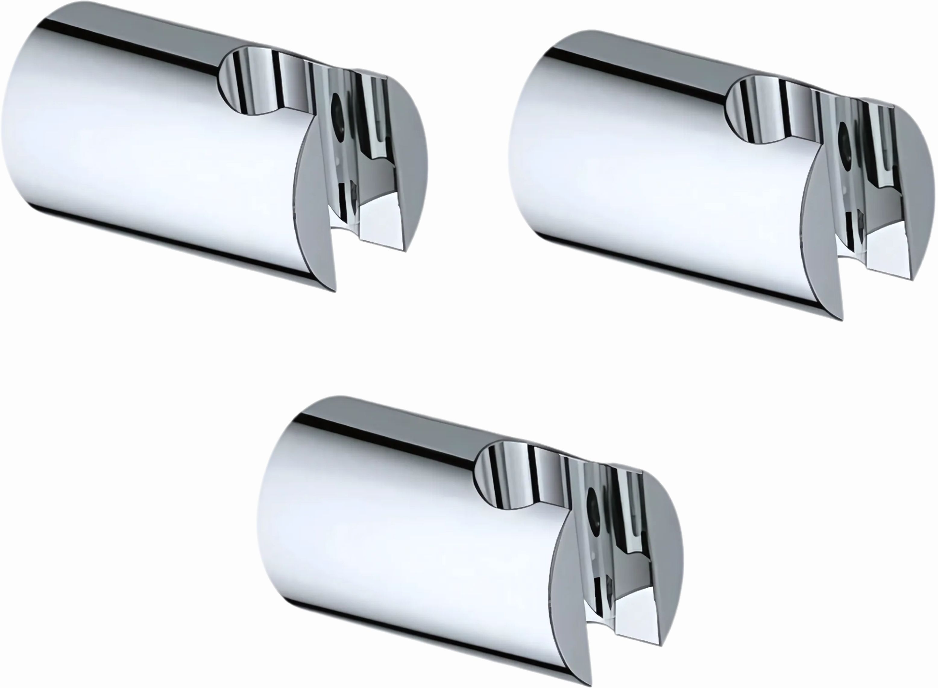 Helath Faucet Jet Spray Hook Chrome Plated(Pack Of 3) Toilet Spray (Hook) Homify ABS Health Faucet Jet Spray Holder | High-Pressure Handheld Bidet Sprayer Jet Spray Faucet-image-8