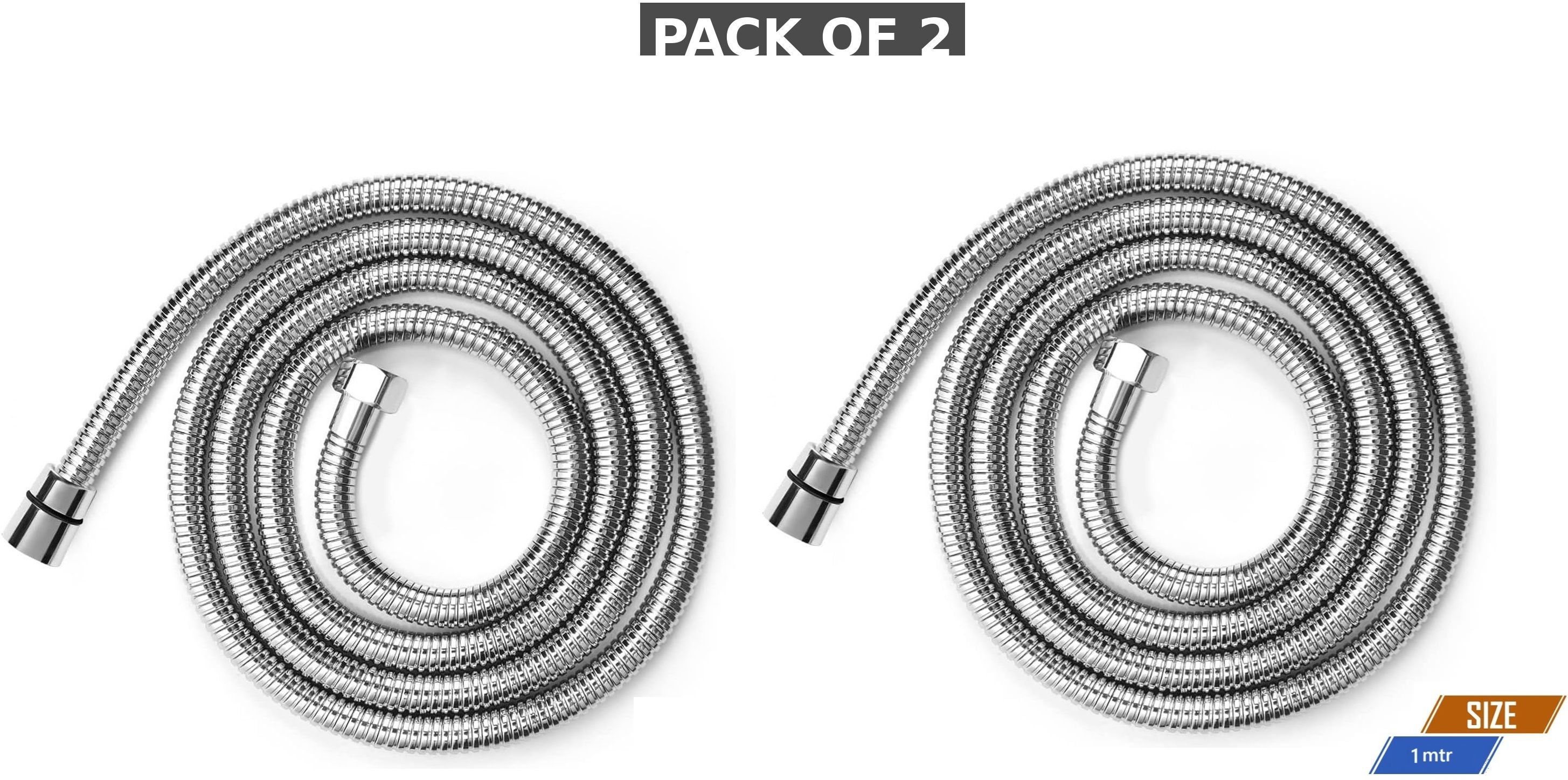 Steel Flexible Hand Shower Health Faucet Tube 1 mtr, Hose Pipe, Jet Spray Pipe Health Faucet-image-41