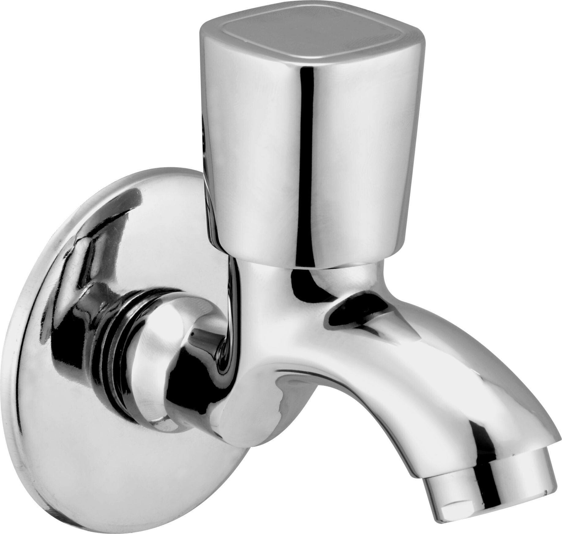DIXY Bib Cock Bib Cock Faucet Taps For Bathroom With Wall Flange Bib Tap Faucet-image-7