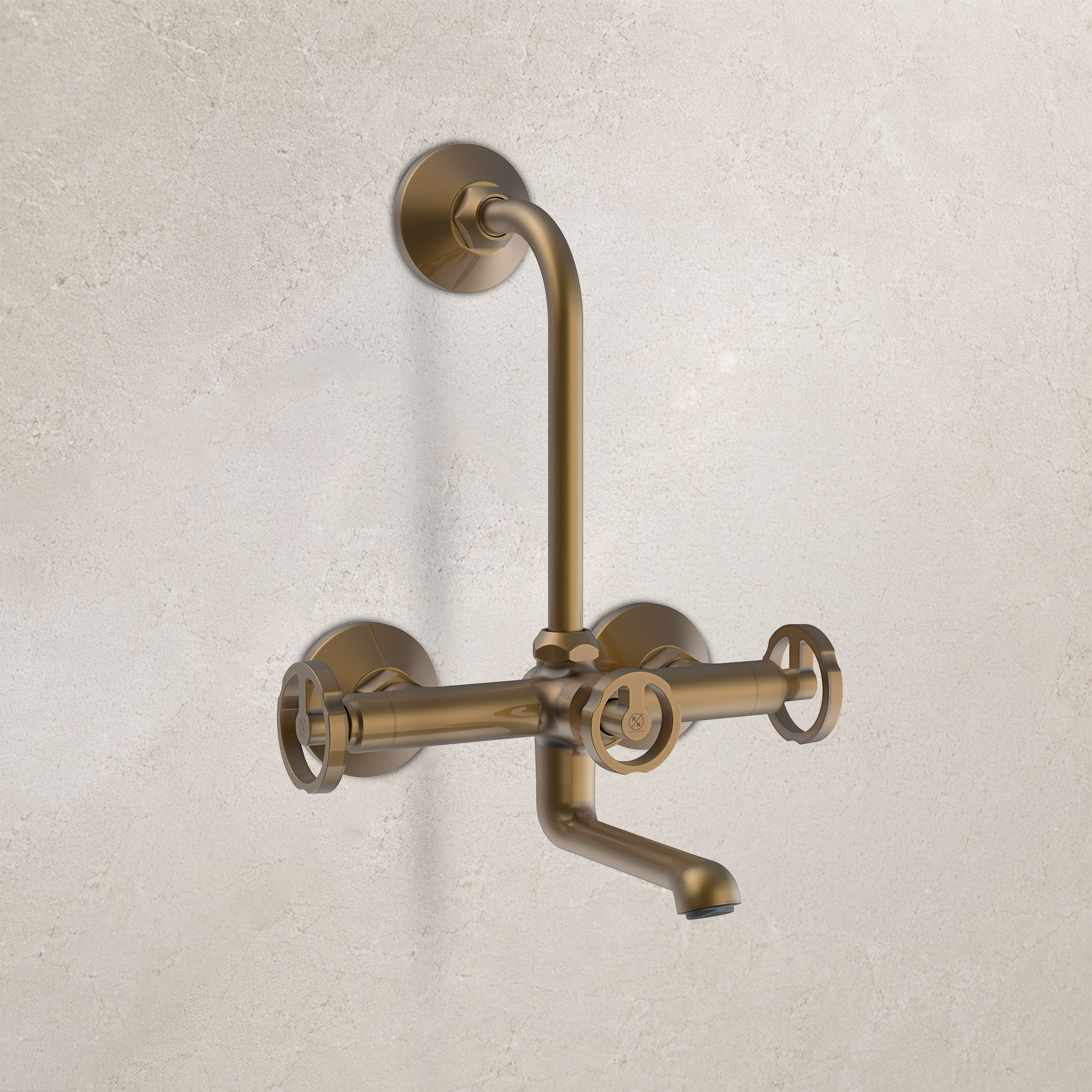 rn CP Faucet Vita Pro Wall Mixer with Overhead Shower Provision & L Bend Brass Body Wall Mixer Faucet-picture-12