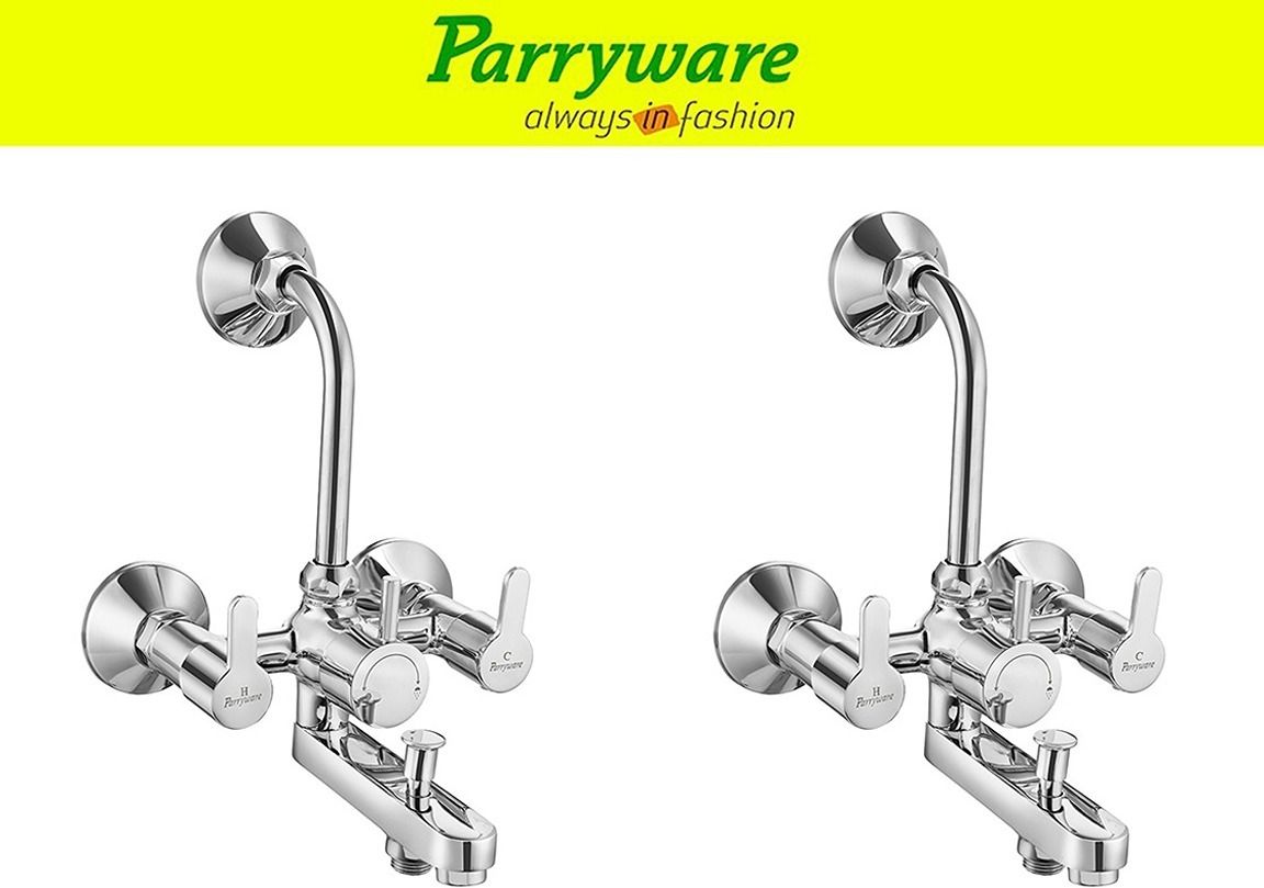 Claret Wall Mixer 3 in 1 Hot and Cold water set of 2 pic Wall Mixer Faucet 0535 Wall Mixer Faucet-image-38