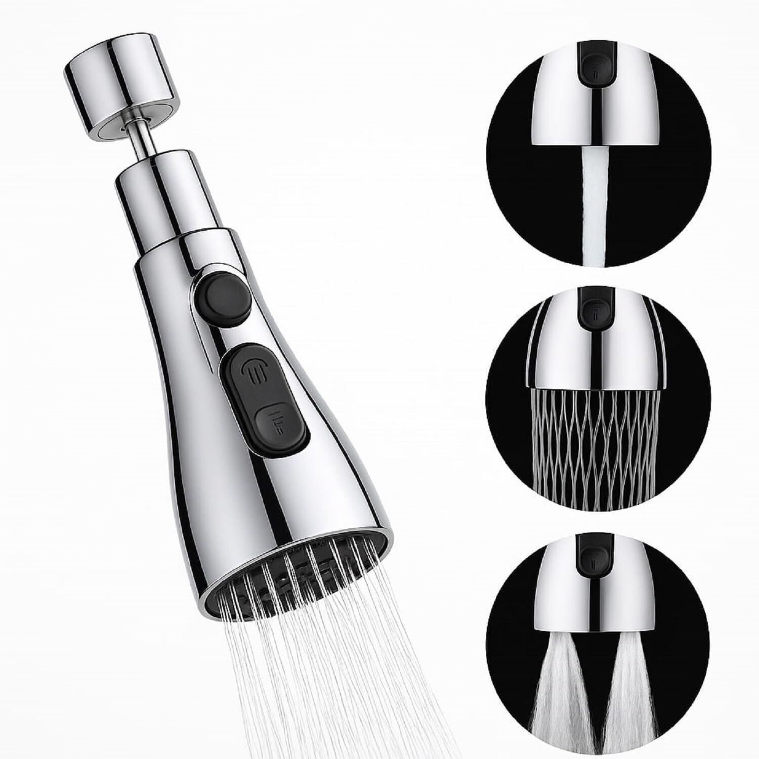 360 Degree Movable Faucet Aerator Aerator Foam Flow Faucet-image-43