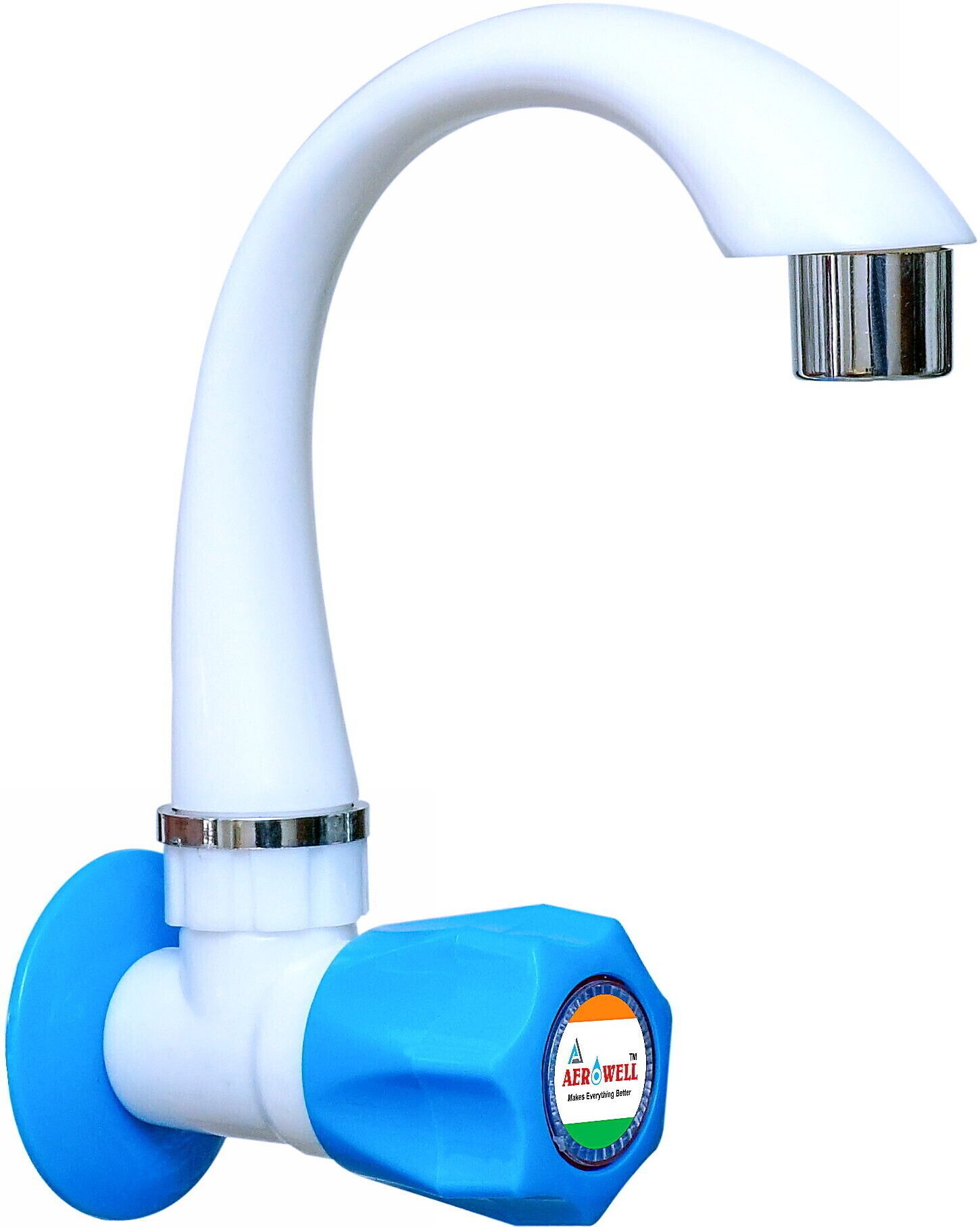 pvc tap Kitchen Mixer Fine Blue Faucet POLO Sink Cock for Kitchen/Bathroom Wash Basins Bib Tap Faucet-image-20