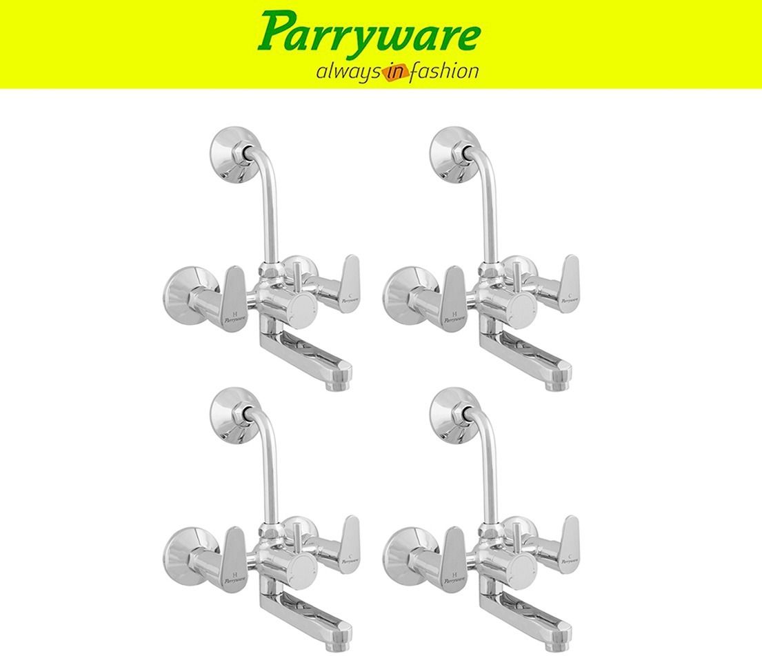 Uno Wall Mixer 2 in 1 with Overhead Shower Provision set of 4 pic 362 Wall Mixer with Overhead Shower Provision Wall Mixer Faucet-image-40
