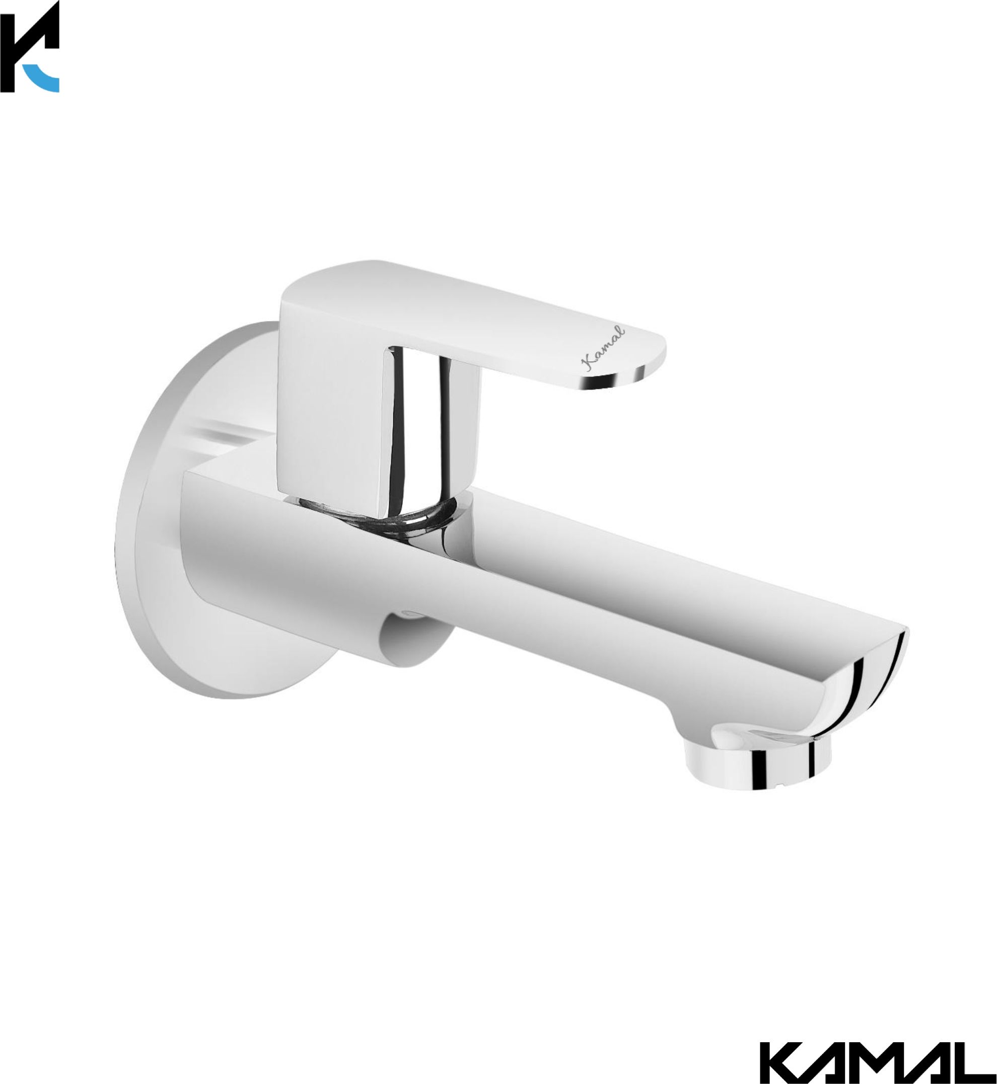 Long Body Bib Tap Cubix Prime | Premium Build Quality made from Brass | Cold Water only long body tap | Quarter turn movement | Ceramic Disc cartridge Bib Tap Faucet-image-16