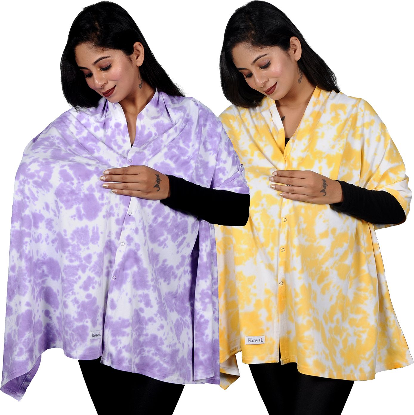 kowsi Premium soft cotton mother's feeding shawl Feeding Cloak-picture-17