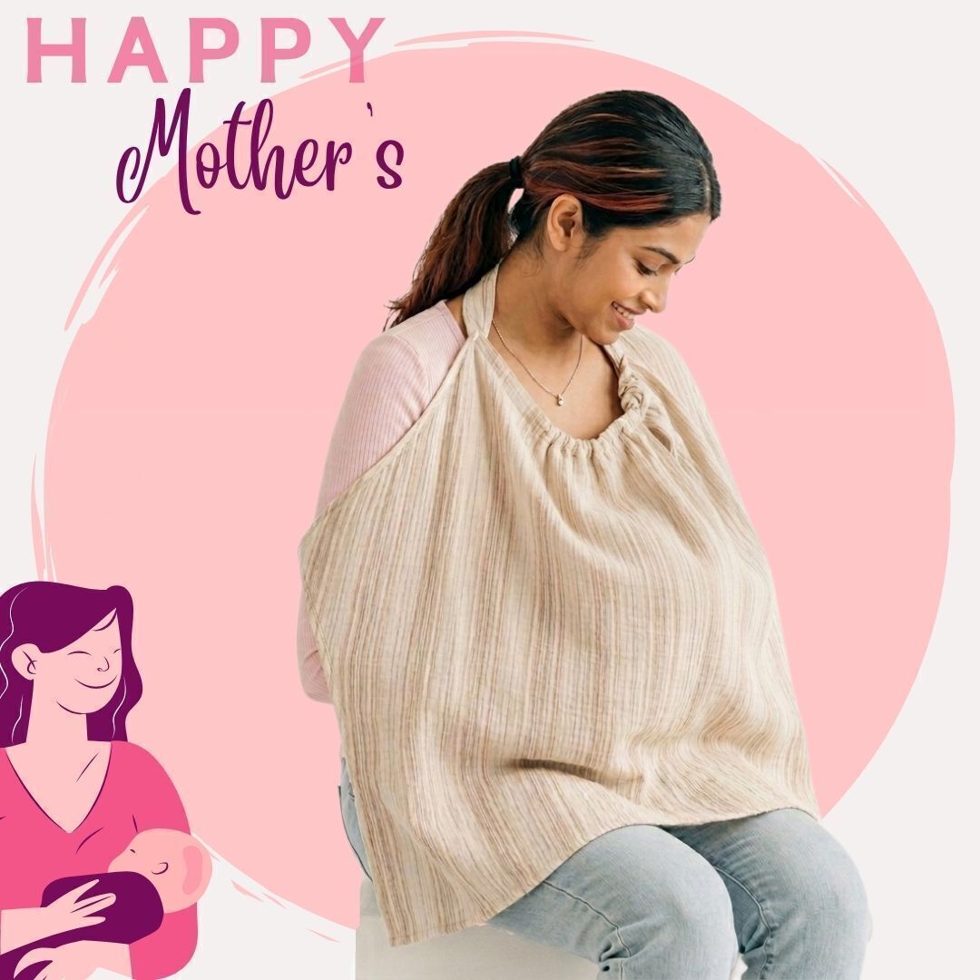 Premium Cotton Feeding Cloak for Baby Feeding and Breastfeeding Privacy Feeding Cloak-image-29