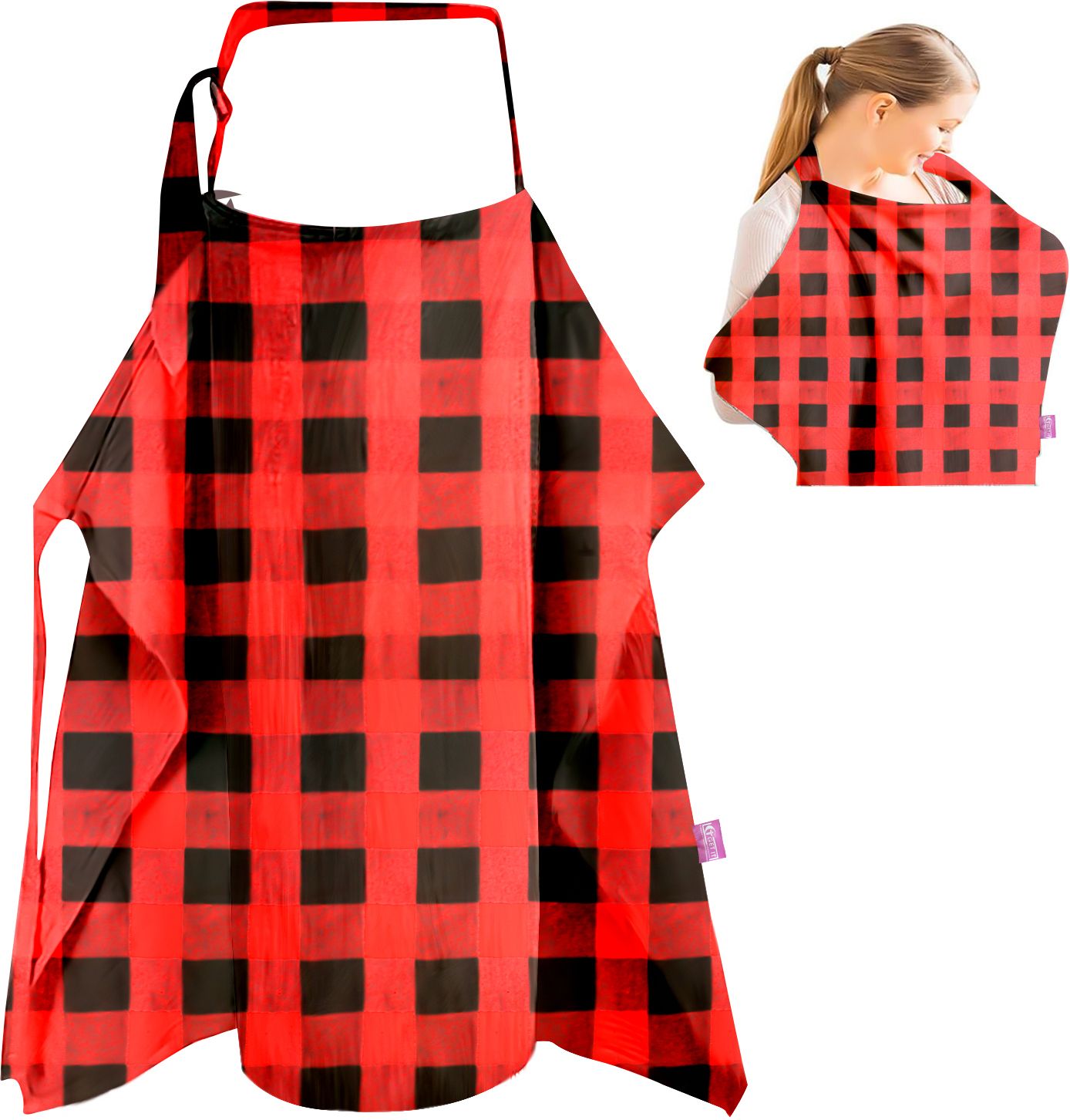 BreastFeeding Nursing Soft Premium Cover Outdoor Apron easy wear Feeding Cloak-image-16