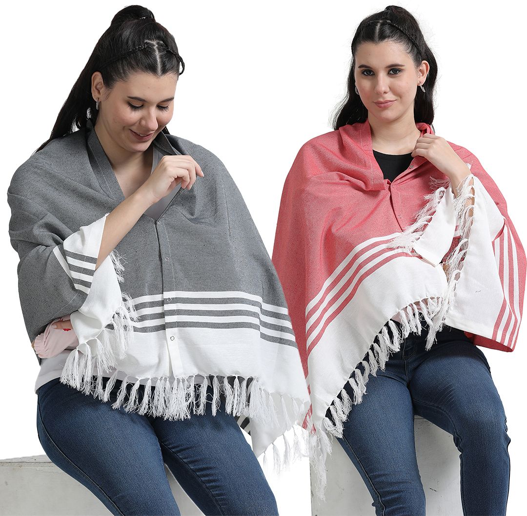 kowsi Mother's Breast Feeding & Nursing shawl (pack of 2) Feeding Cloak-picture-40