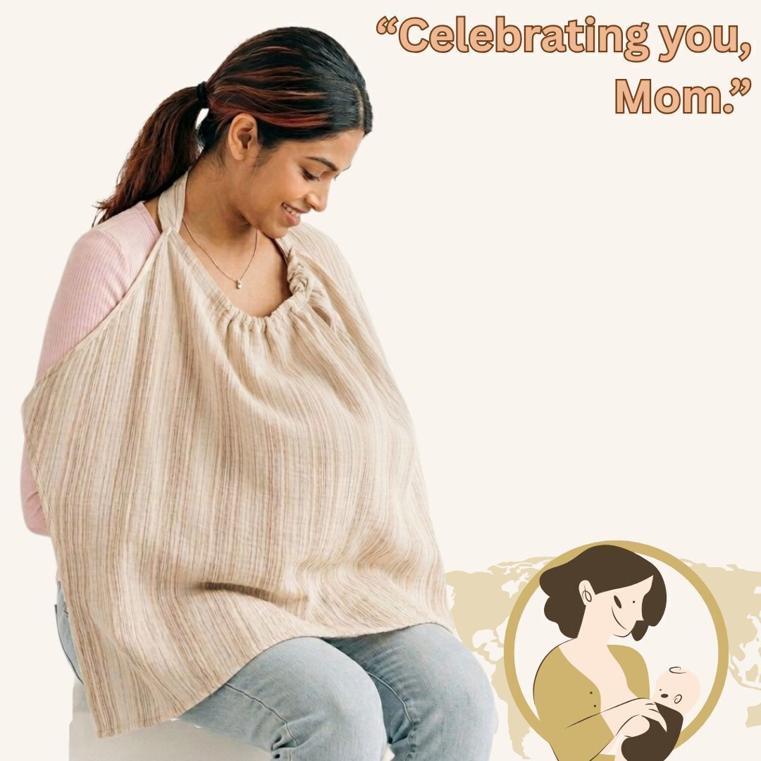 Lightweight Feeding Cloak Nursing Apron for Everyday Breastfeeding Feeding Cloak-image-32