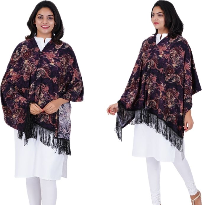 aguila Premium Soft Warm Printed Feeding shawl Feeding Cloak-picture-28