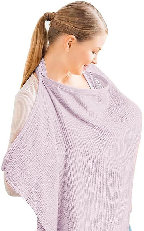 Nursing Cover for Breastfeeding – Soft, Breathable Feeding Apron Feeding Cloak
