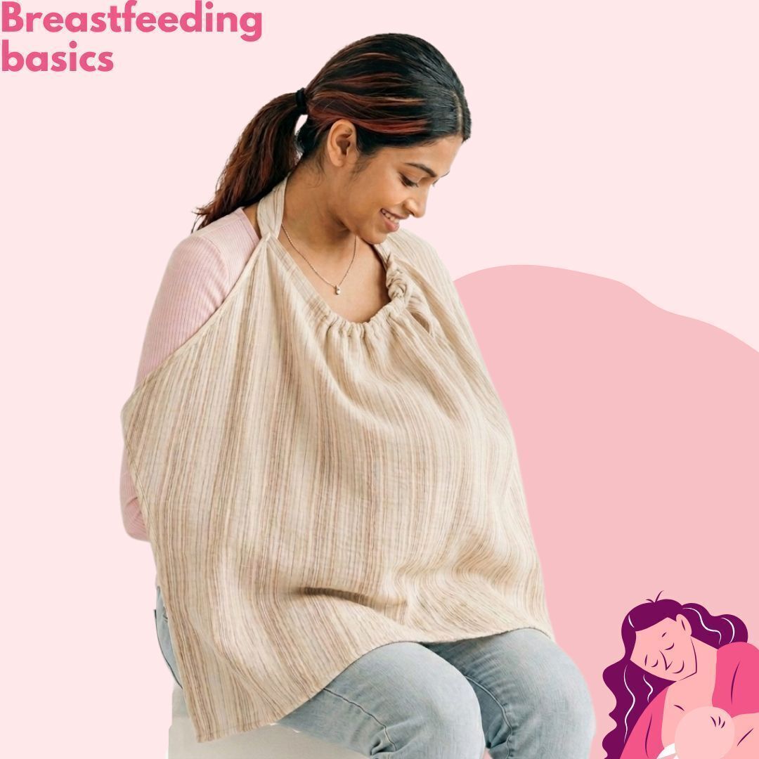 Breathable Nursing Cover for Breast feeding Covers for Nursing Mom Feeding Cloak-image-5
