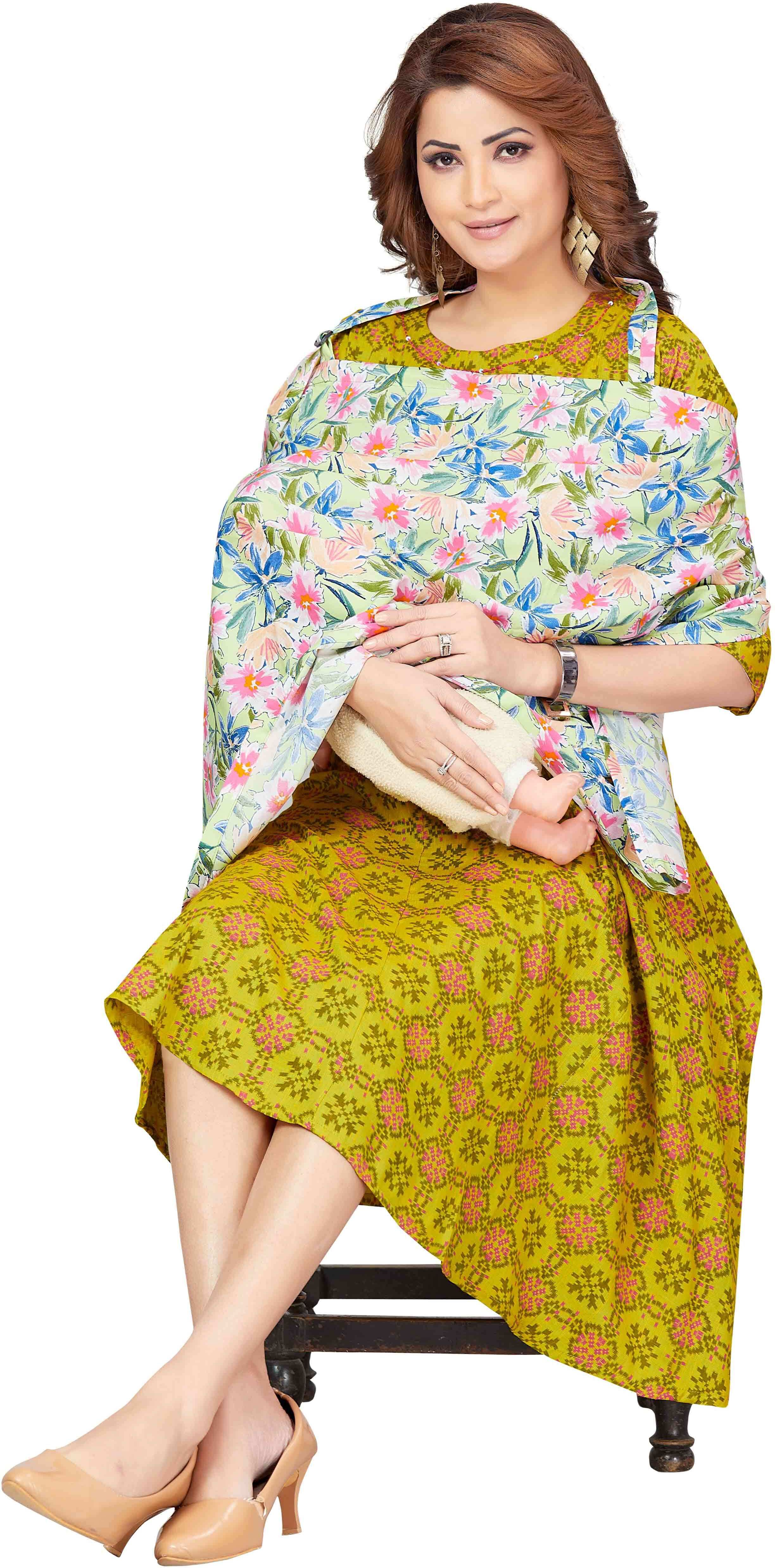 BPR-NUR-24005-CT-PR-GN-LEAF Feeding Cloak