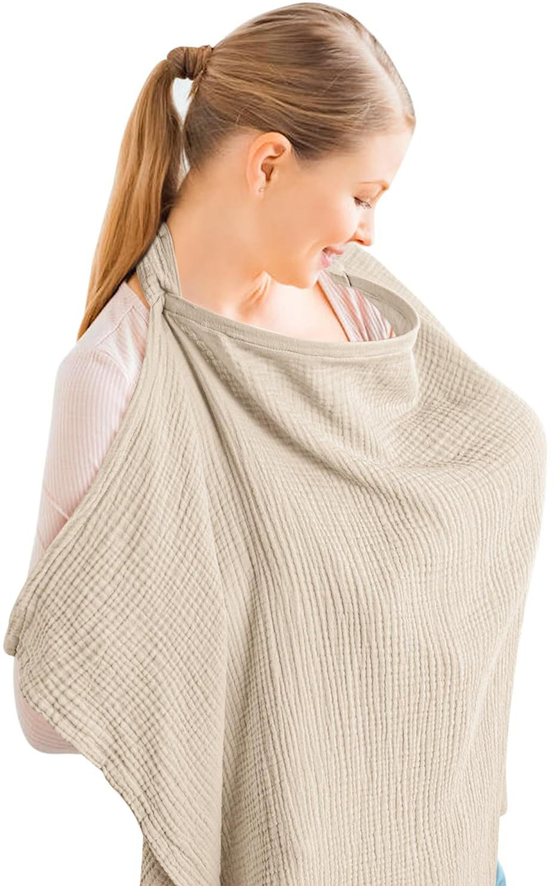 bembika Breathable Nursing Cover for Breast feeding Covers for Nursing Mom Feeding Cloak-picture-36