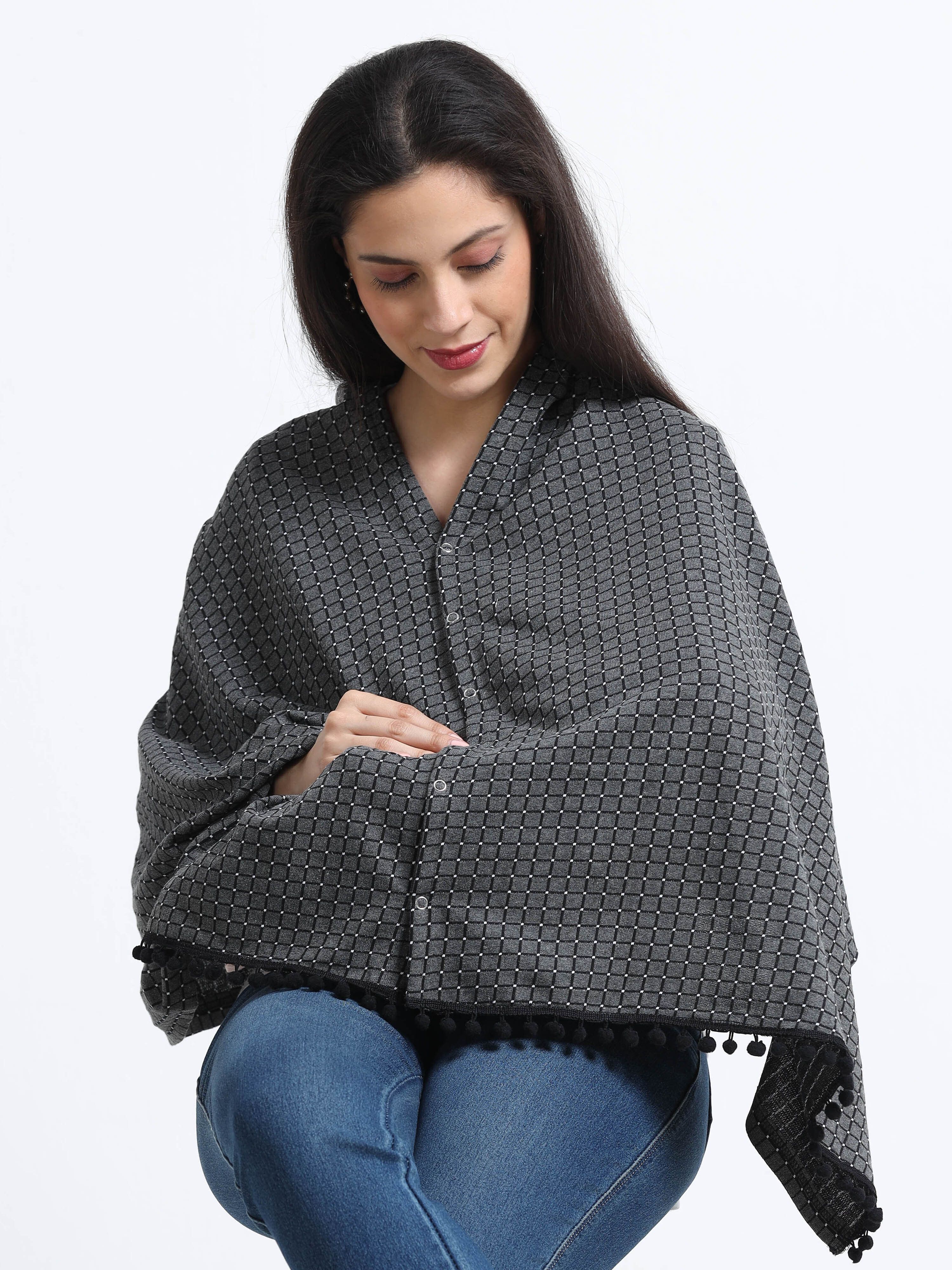Mother's Breast Feeding & Nursing shawl Feeding Cloak-image-15