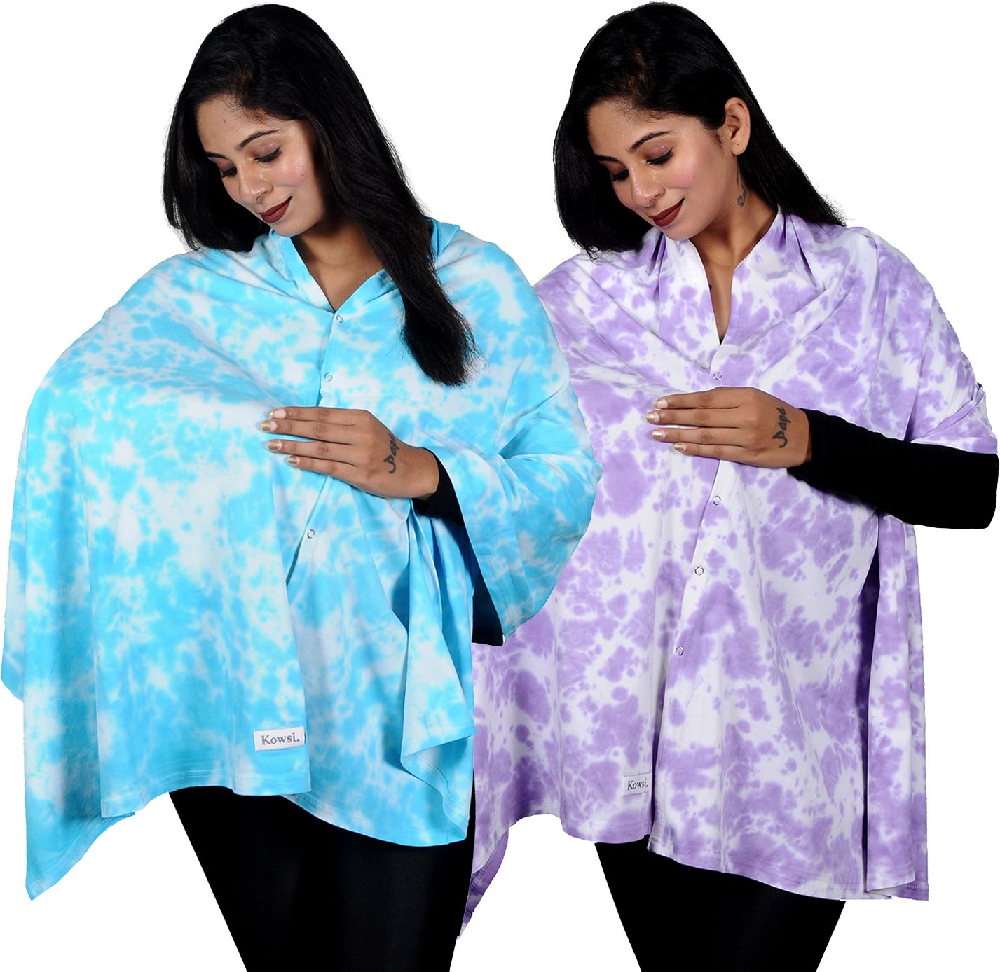 kowsi Premium soft cotton mother's feeding shawl Feeding Cloak-picture-22