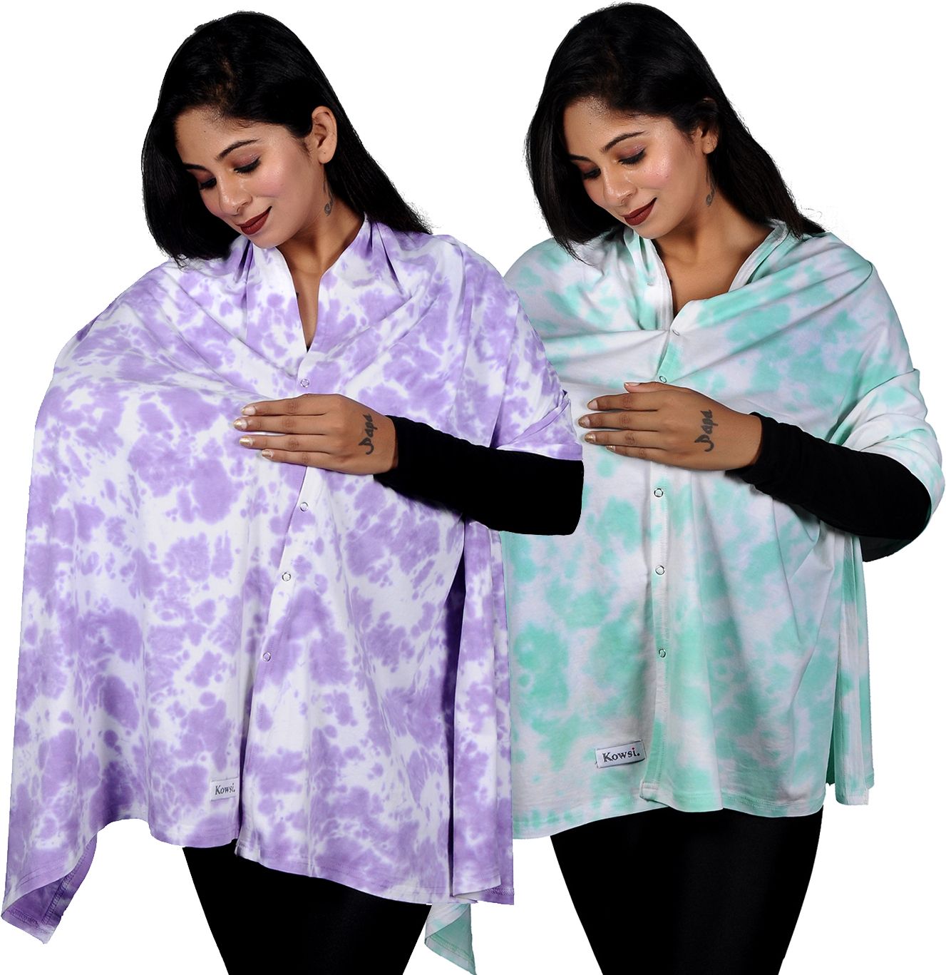 kowsi Premium soft cotton mother's feeding shawl Feeding Cloak-picture-18