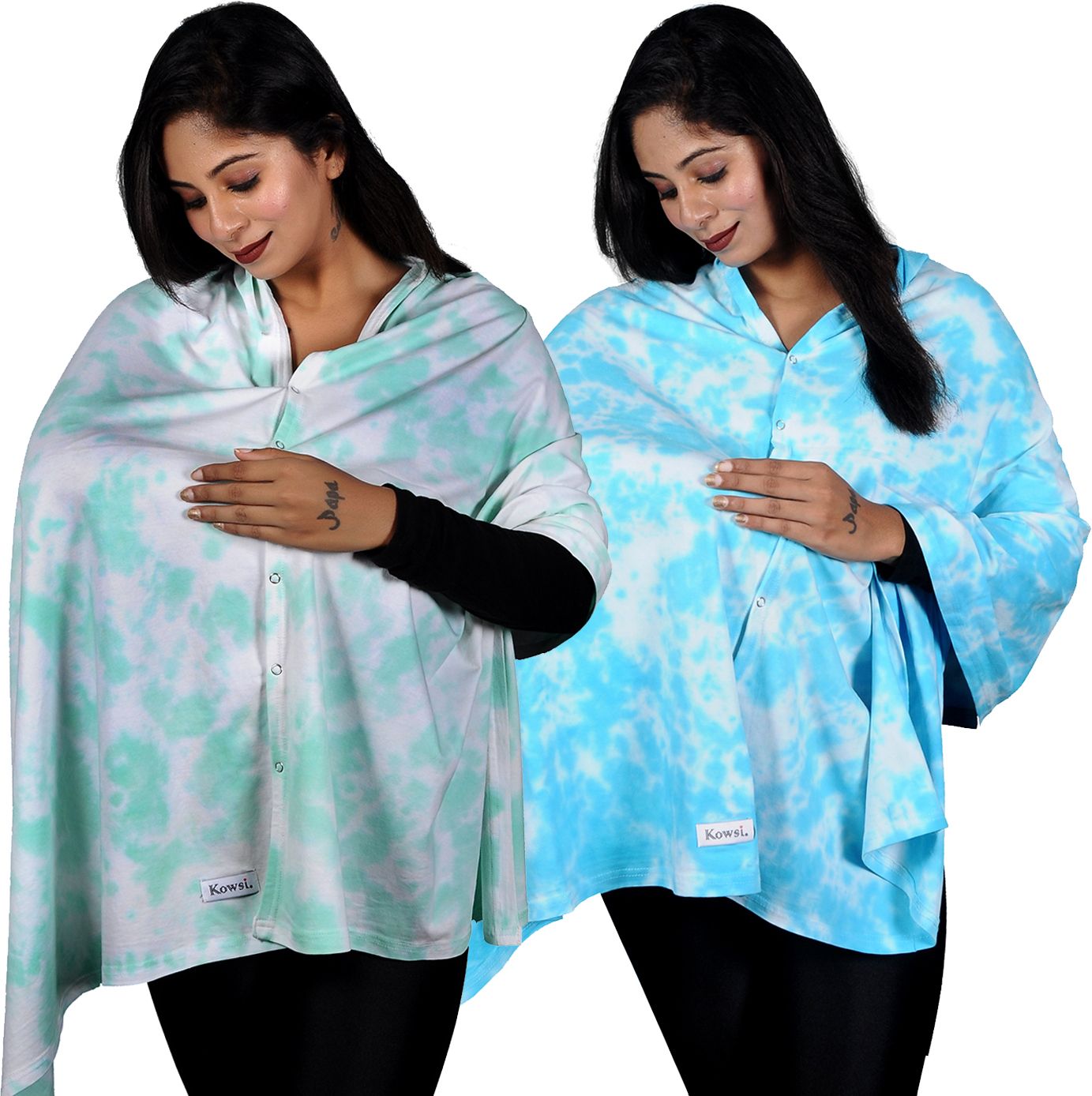 kowsi Premium soft cotton mother's feeding shawl Feeding Cloak-picture-21