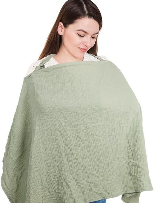 msvtradess Feeding Apron for Nursing Moms Baby Privacy Cover for Public Feeding Feeding Cloak-picture-46