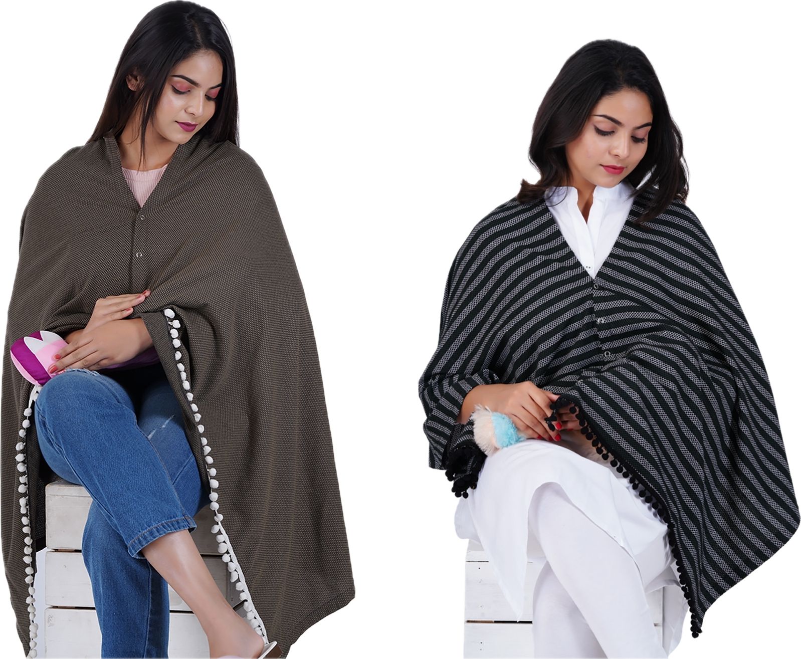 aguila Premium Soft And Warm Feeding shawl Feeding Cloak-picture-40