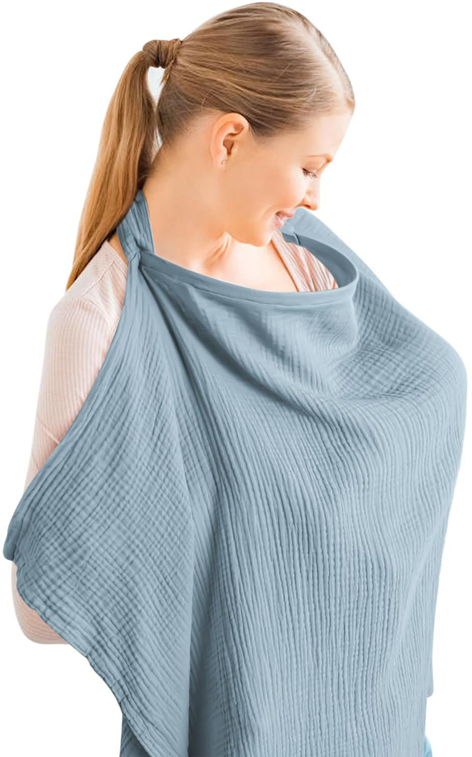 bembika Breathable Nursing Cover for Breast feeding Covers for Nursing Mom Feeding Cloak-picture-43