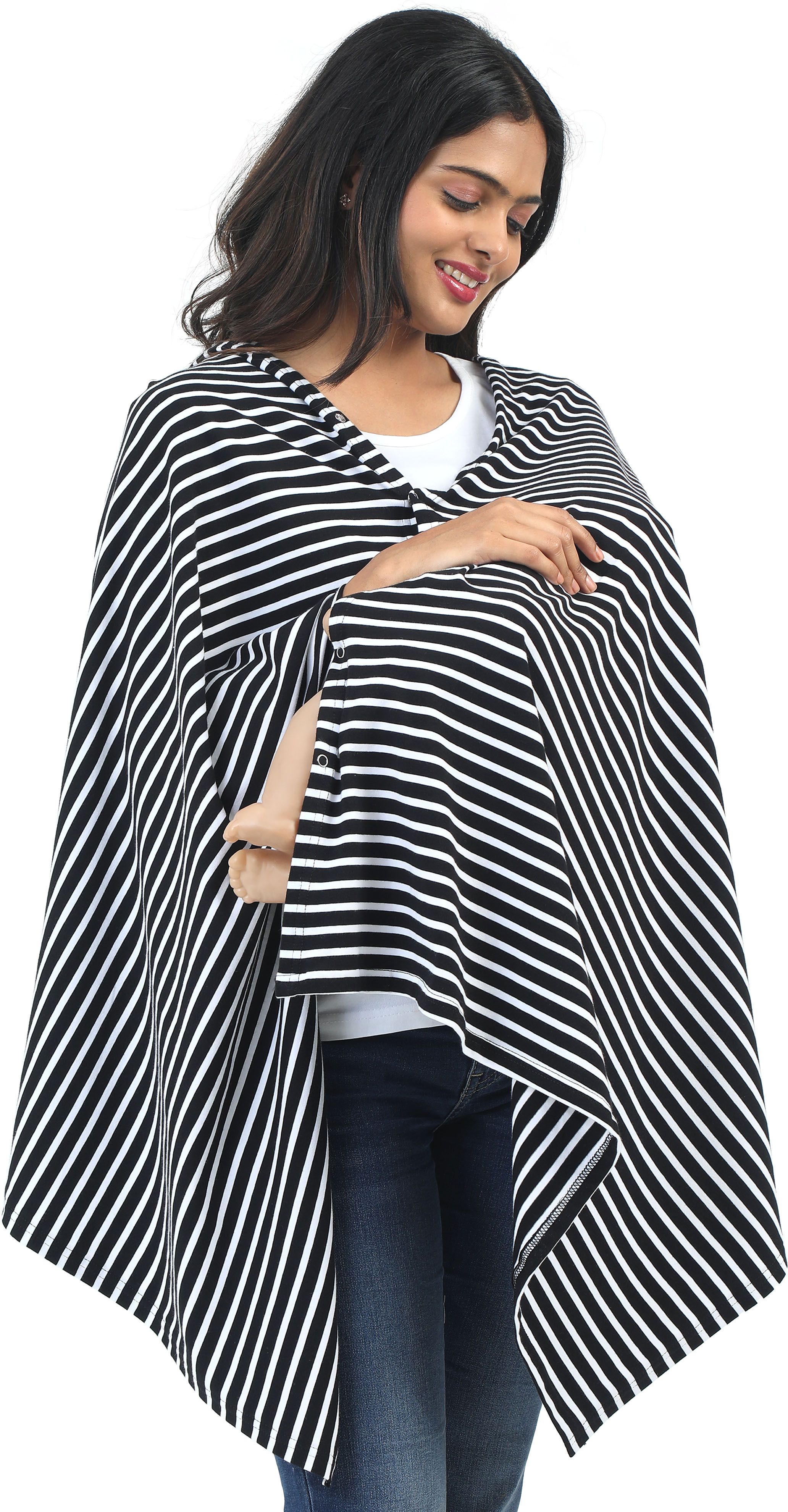 kowsi Soft Mother's Nursing & Feeding Shawl Feeding Cloak-picture-25