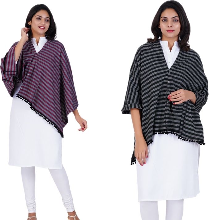 Premium Soft And Warm Feeding shawl Feeding Cloak-image-20