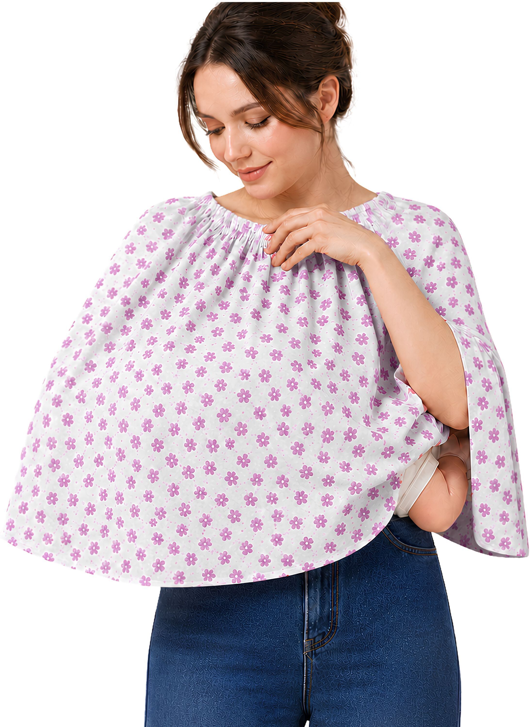 Pregawear Disposable Feeding Cover for Breastfeeding Mothers Feeding Cloak-image-10