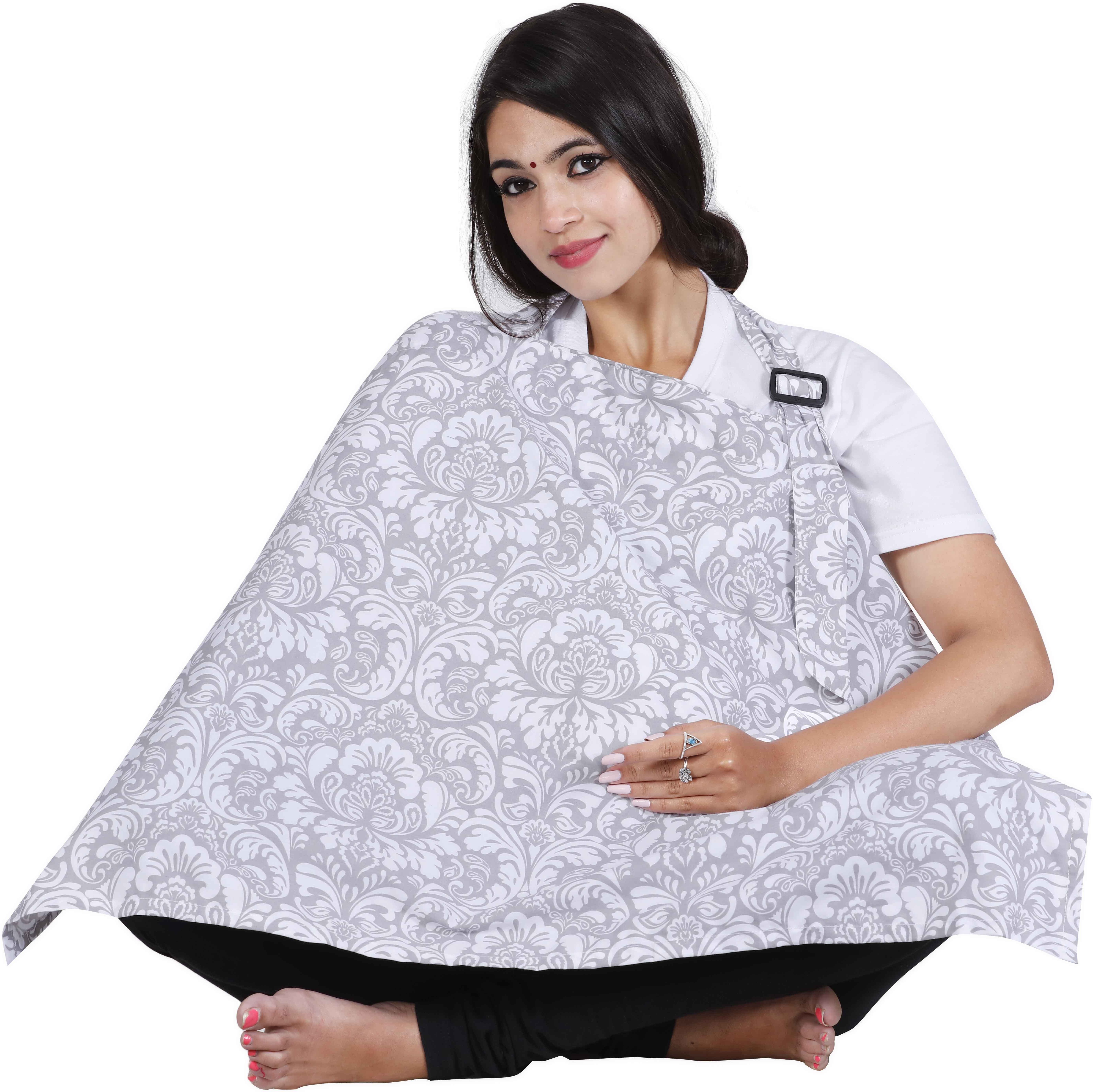 lula mom Printed Nursing Feeding Cloak-picture-26