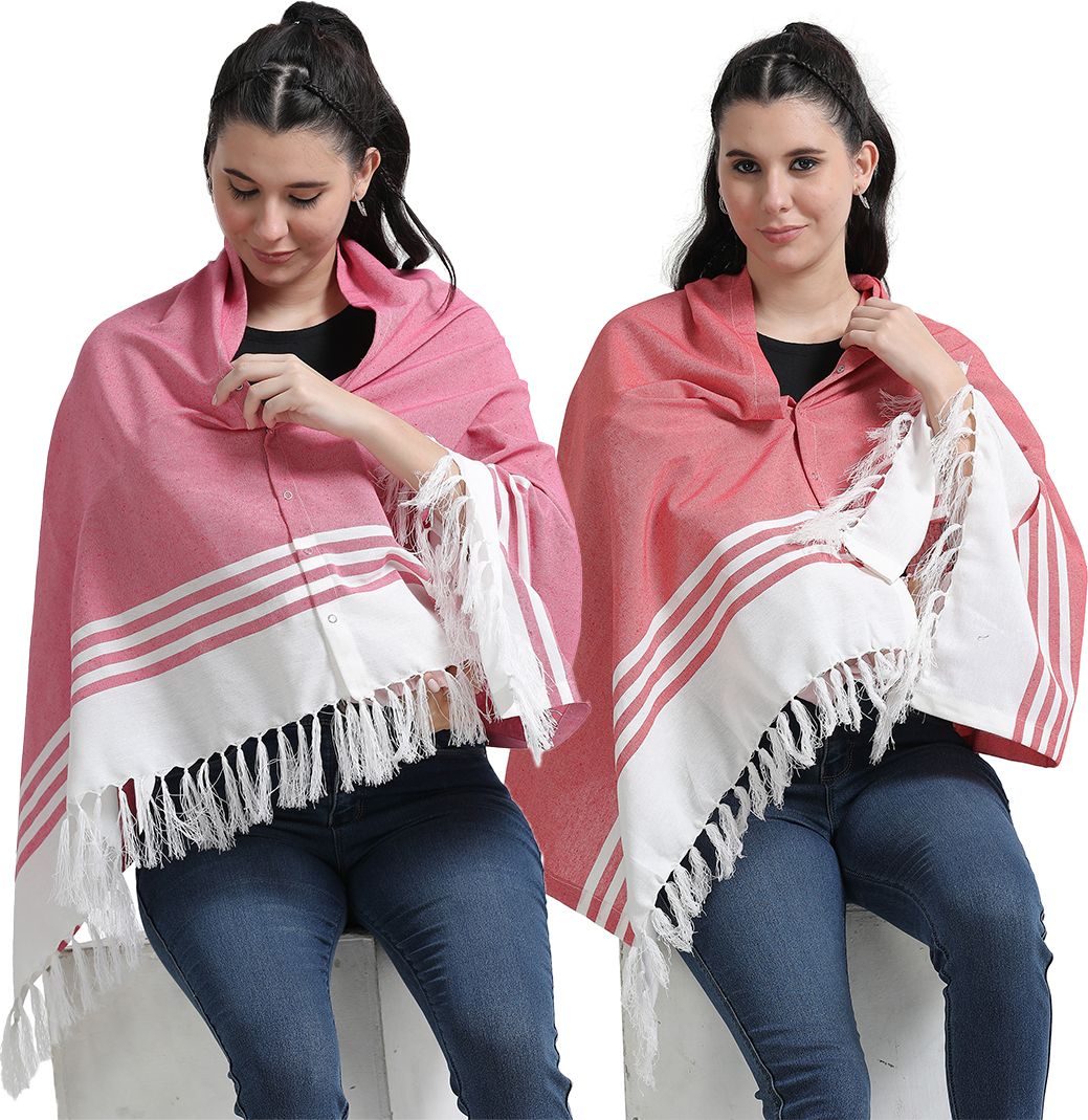 Mother's Breast Feeding & Nursing shawl (pack of 2) Feeding Cloak-image-33