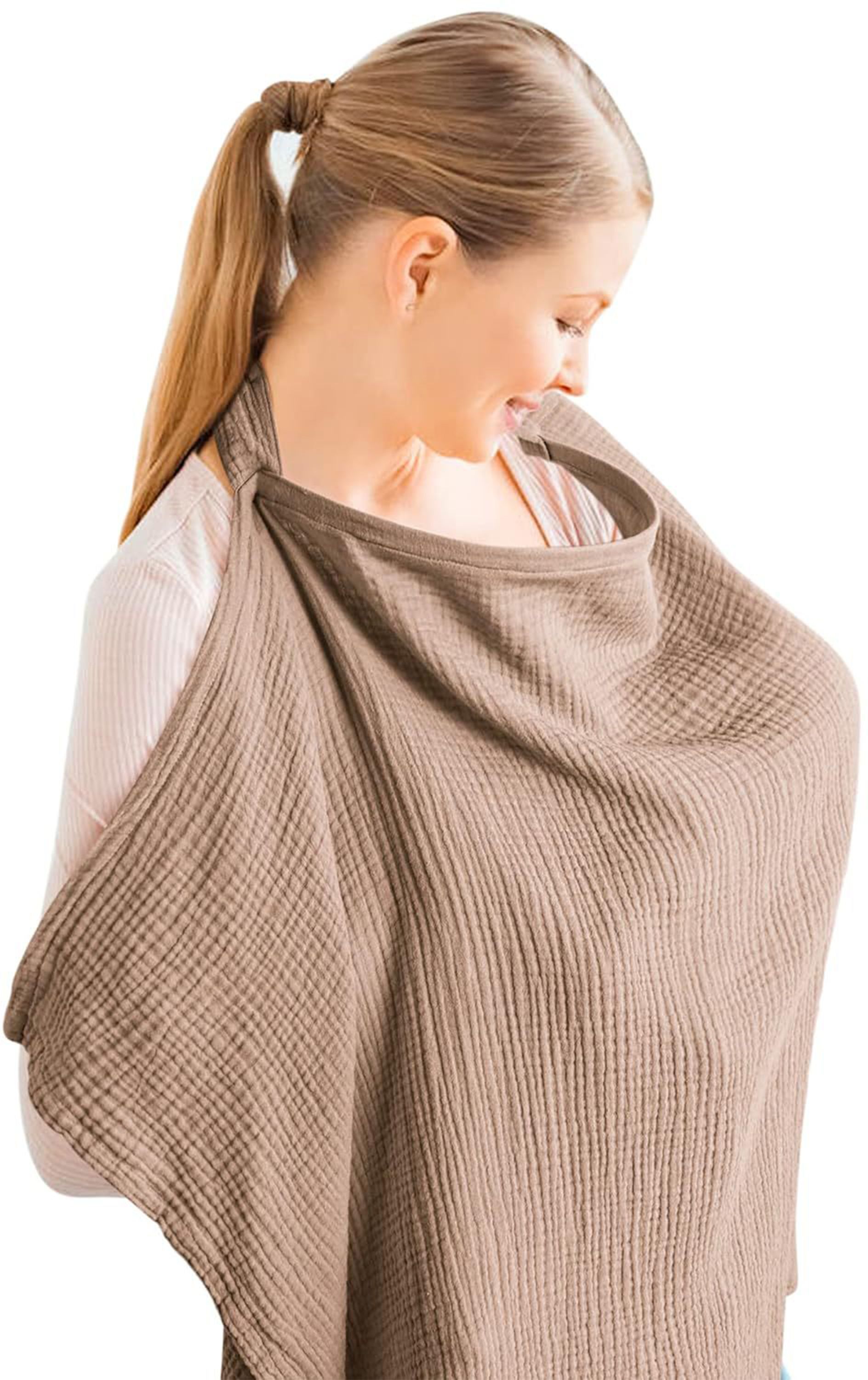 bembika Breathable Nursing Cover for Breast feeding Covers for Nursing Mom Feeding Cloak-picture-14