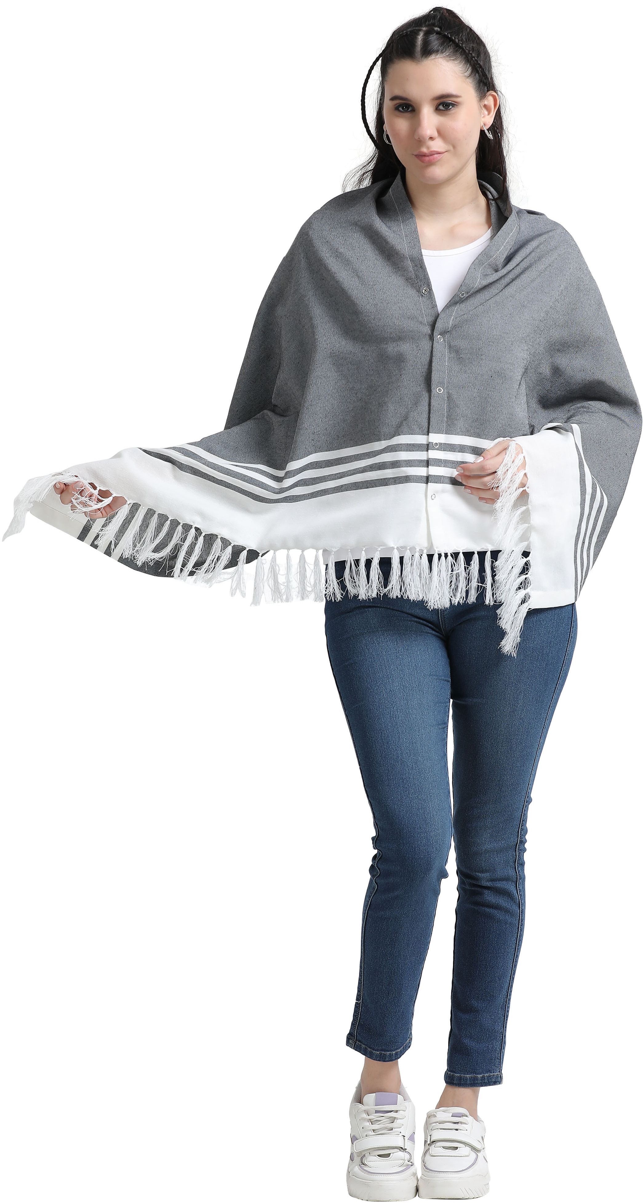 100% Soft cotton multi purpose breastfeeding shawl Feeding Cloak