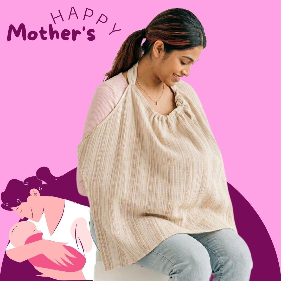 Soft Cotton Feeding Cloak for Breastfeeding Privacy and Comfort Feeding Cloak-image-32