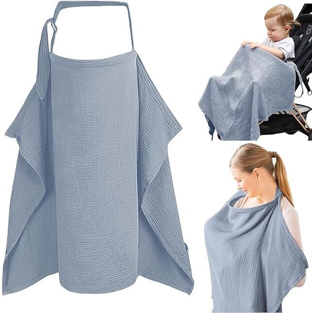 vhbie Nursing Cover for Breastfeeding Feeding Cloak-picture-10